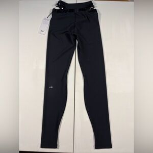 SOLD ALO Airlift Extreme High Waist All Nighter Legging Black Yoga Gym Women’s